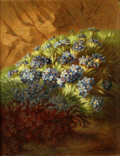 Floral Still Life by Joseph Schuster