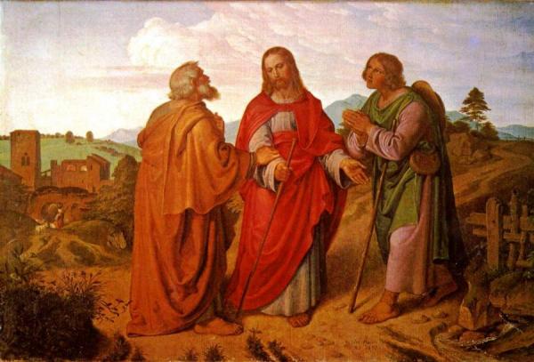 The Road To Emmaus by Joseph Von Führich Oil Painting Reproductions