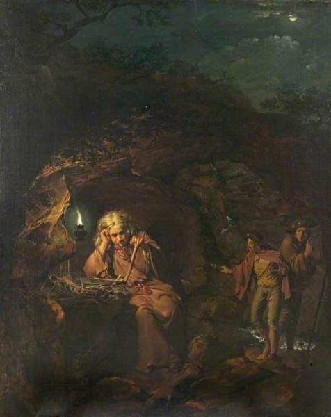 A Philospher By Lamplight by Joseph Wright Of Derby