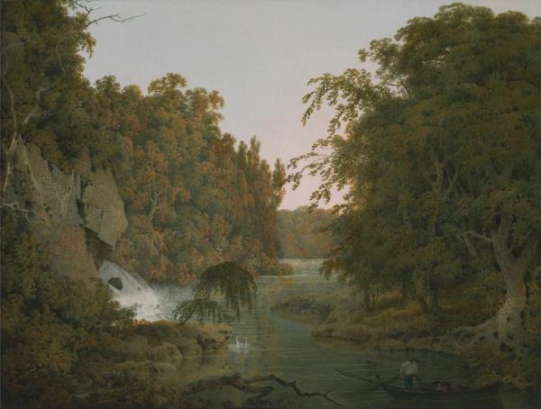 Dovedale by Joseph Wright Of Derby