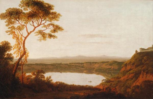 Lake Albano by Joseph Wright Of Derby