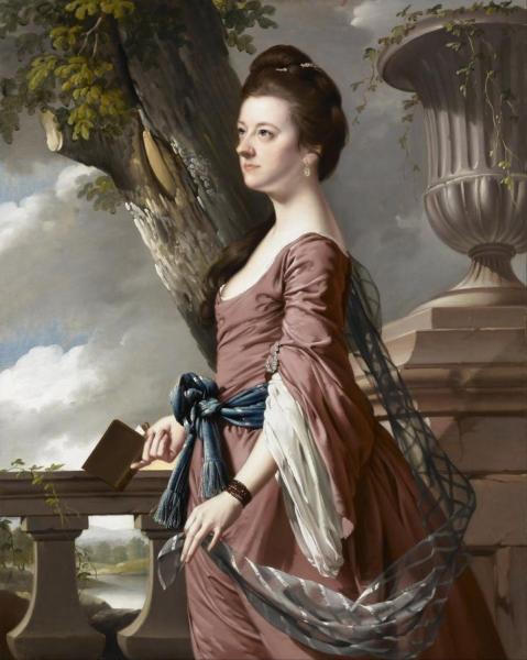Mrs Frances Hesketh by Joseph Wright Of Derby