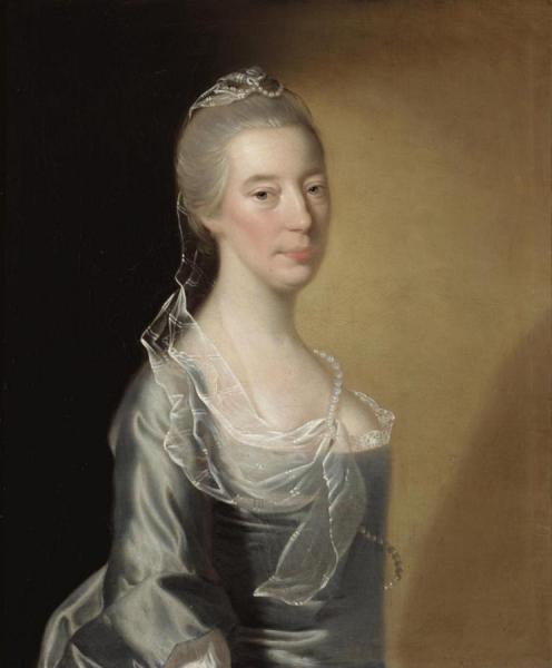 Joseph Wright Of Derby Portrait Of Elizabeth, Mrs George Mason Of Morton Hall
