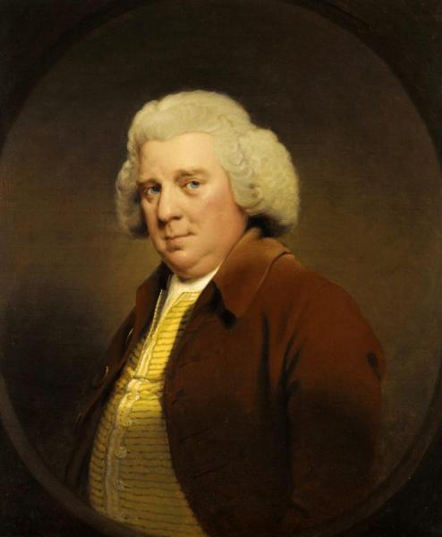 Portrait Of Hugh Wood by Joseph Wright Of Derby