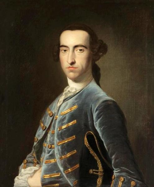 Portrait Of Sir Thomas Hesketh by Joseph Wright Of Derby