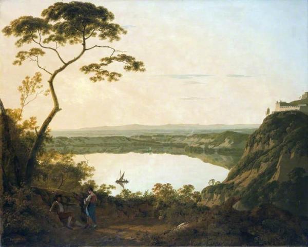 The Lakes Of Albano by Joseph Wright Of Derby