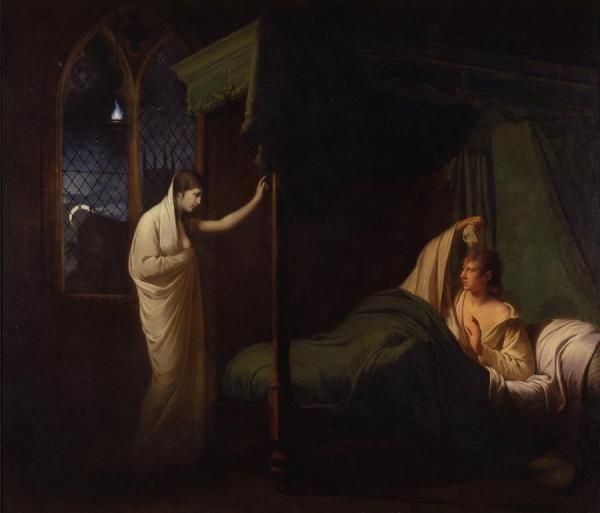 William And Margaret From Percy's 'reliques Of Ancient English Poetry' by Joseph Wright Of Derby