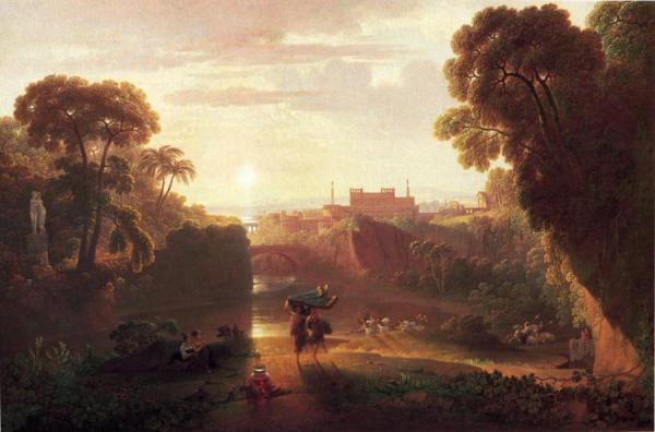 Dido And Aneas Going To The Hunt by Joshua Shaw