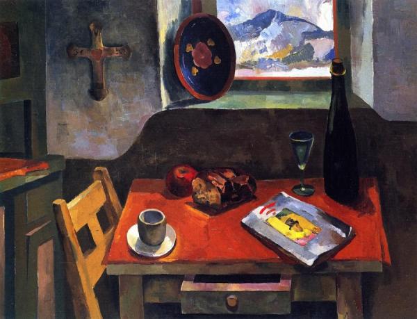 My Kitchen by Jozef G. Bakos Oil Painting Reproductions