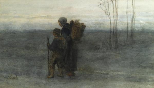 Homeward Bound by Jozef Israels