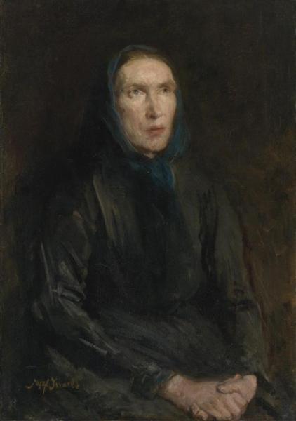 Mater Dolorosa by Jozef Israels Oil Painting Reproductions