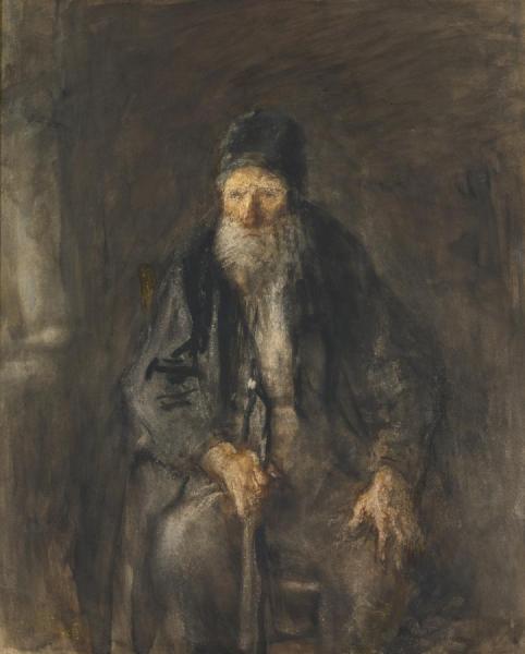 Seated Man by Jozef Israels