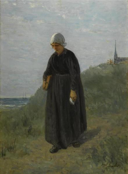 Walking Home by Jozef Israels