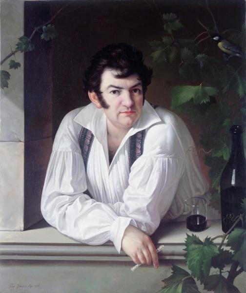 Self-portrait by Jozef Jakob Tominc