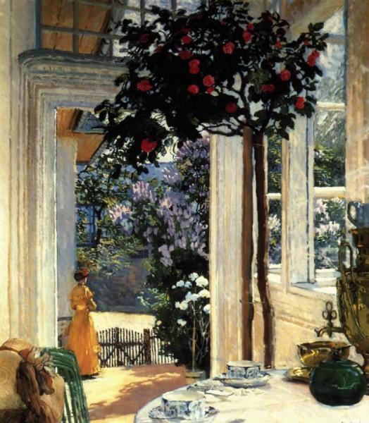 May Sun by Józef Mehoffer