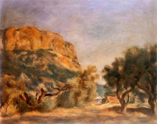 Landscape In Cassis by Jozef Pankiewicz