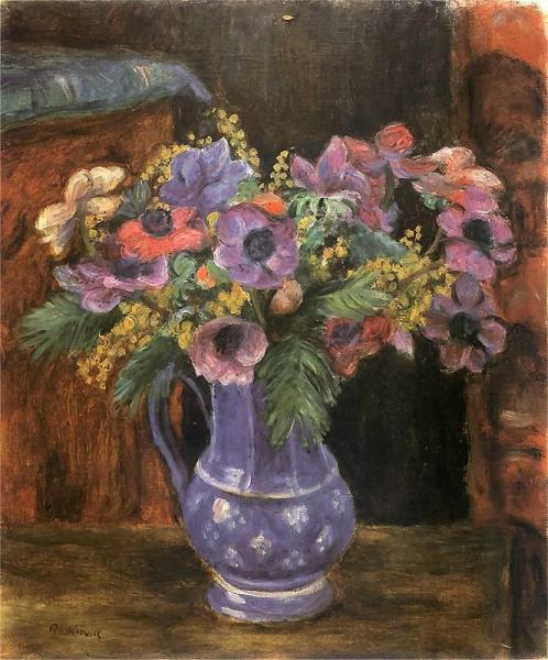 Jozef Pankiewicz The Bouquet Of Flowers