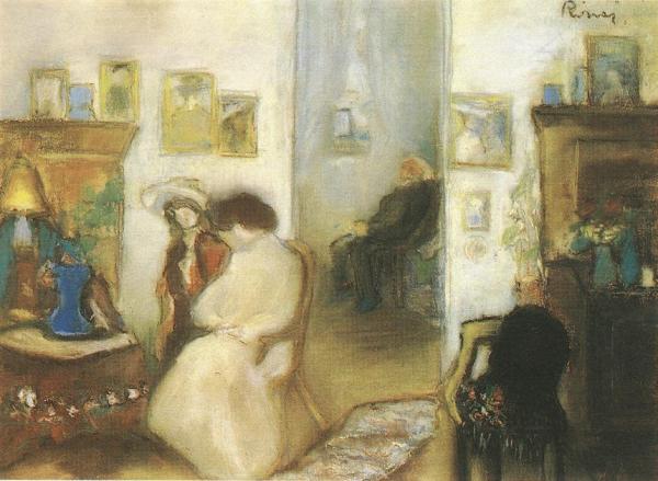 Interior by József Rippl-rónai Oil Painting Reproductions