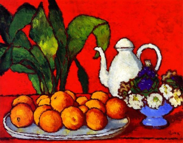 Still Life With Oranges by József Rippl-rónai Oil Painting Reproductions