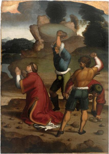 Juan Correa De Vivar Martyrdom Of Saint Stephen