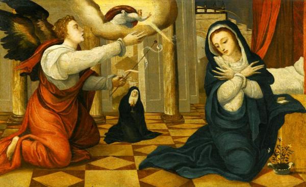 Juan Correa De Vivar The Annunciation
