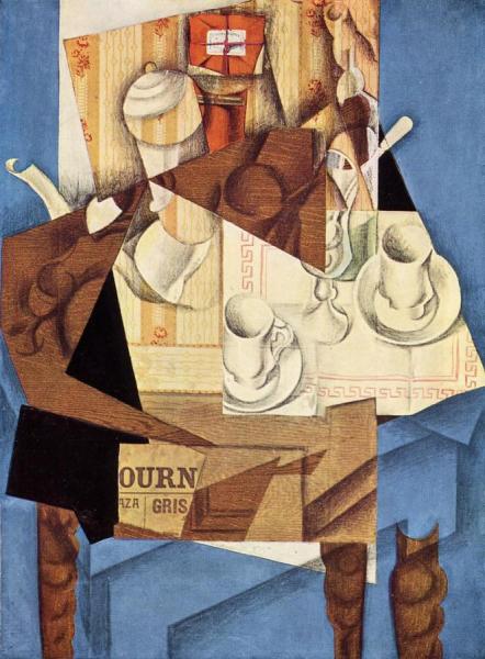Breakfast by Juan Gris
