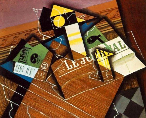 Fantomas by Juan Gris