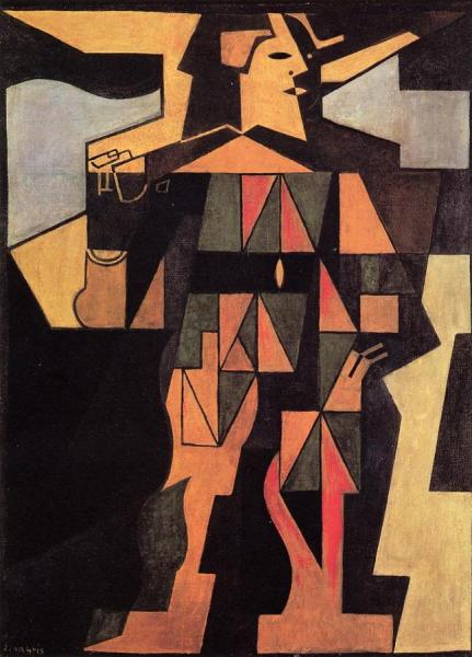Harlequin by Juan Gris
