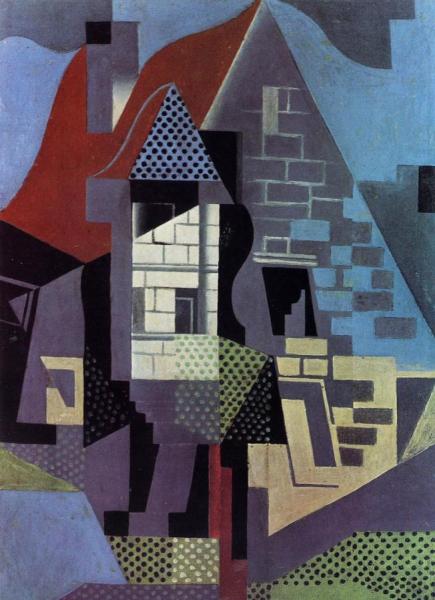 Landscape At Beaulieu by Juan Gris