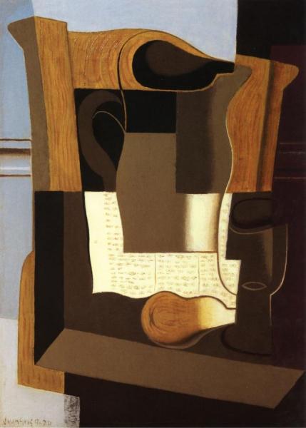 Pitcher by Juan Gris