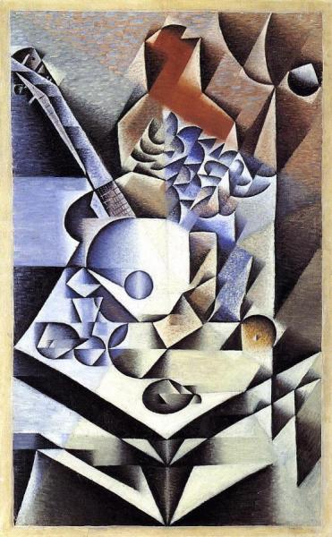 Still Life With Flowers by Juan Gris