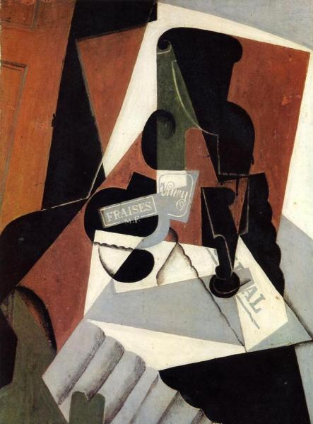 Strawberry Jam by Juan Gris
