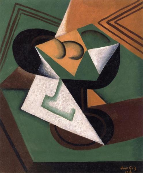 The Fruit Bowl by Juan Gris