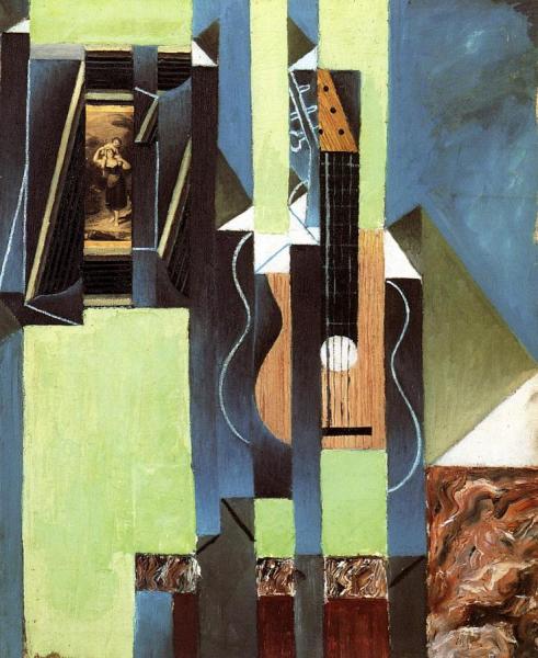 The Guitar by Juan Gris