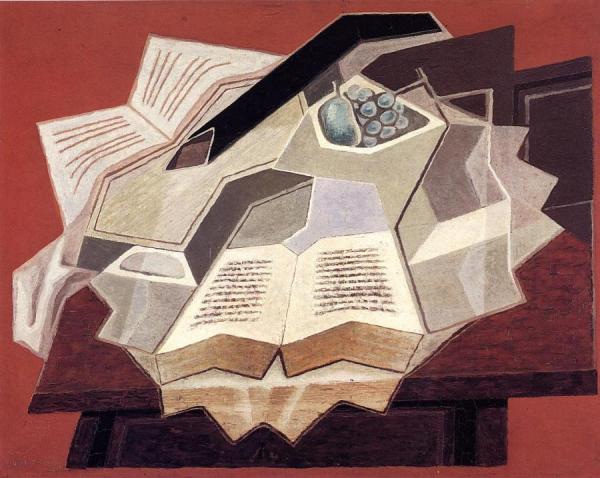 The Open Book by Juan Gris