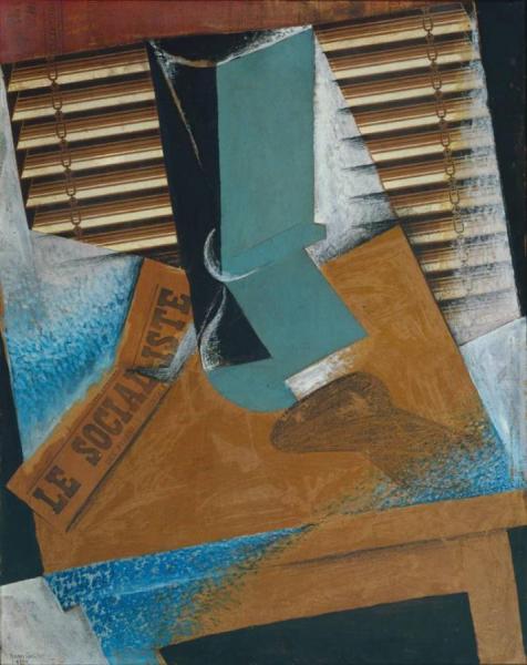 The Sunblind by Juan Gris