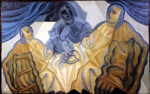 The Three Masks by Juan Gris