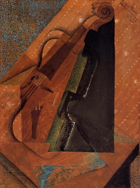 The Violin by Juan Gris