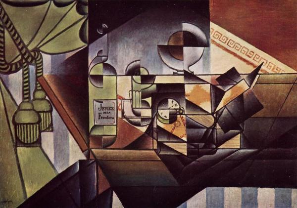 The Watch by Juan Gris