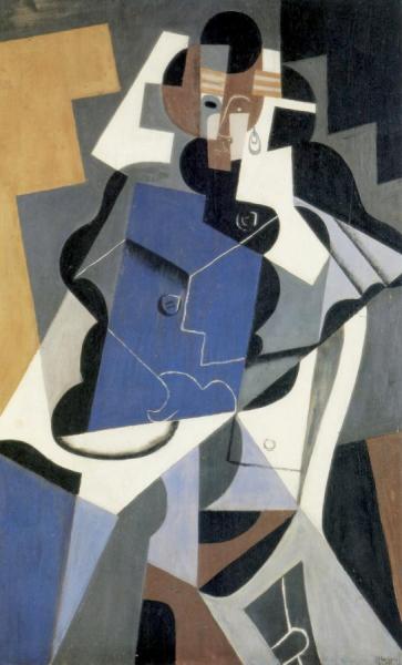 Woman Seated by Juan Gris