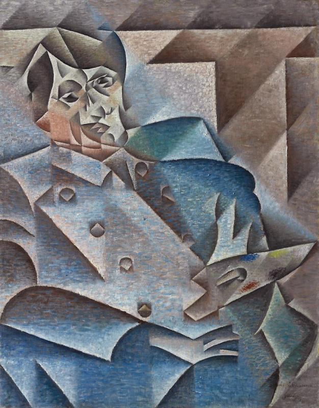 Portrait Of Pablo Picasso, 1912 by Juan Gris