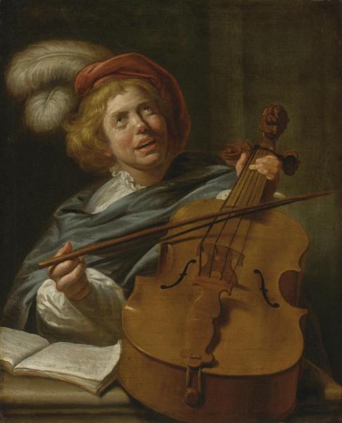 Cello Player by Judith Leyster Oil Painting Reproductions