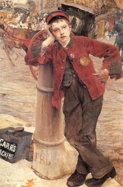 London Bootblack by Jules Bastien-lepage