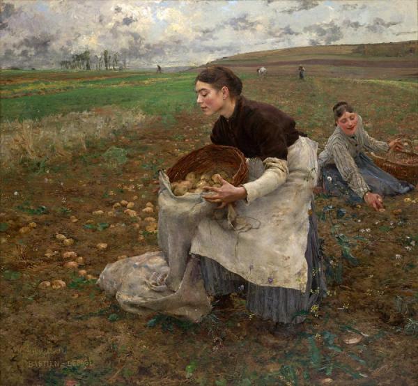 October by Jules Bastien-lepage Oil Painting Reproductions