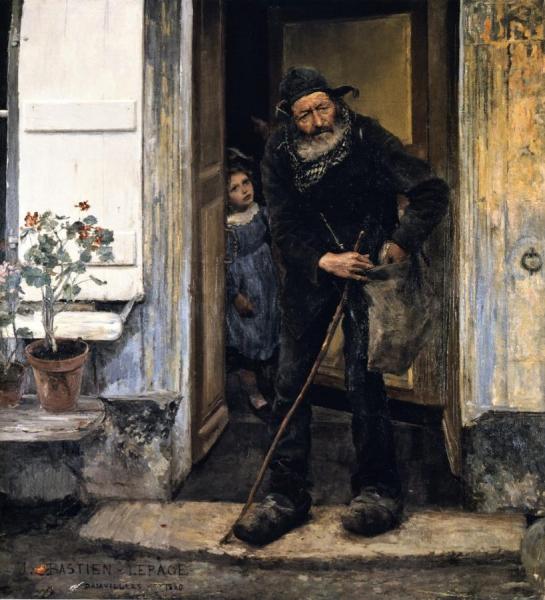 The Mendiant by Jules Bastien-lepage