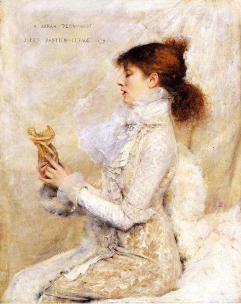 The Sarah Bernhardt Portrait by Jules Bastien-lepage