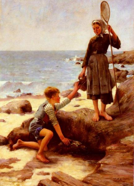 Jules Bastien-lepage Young Fishermen