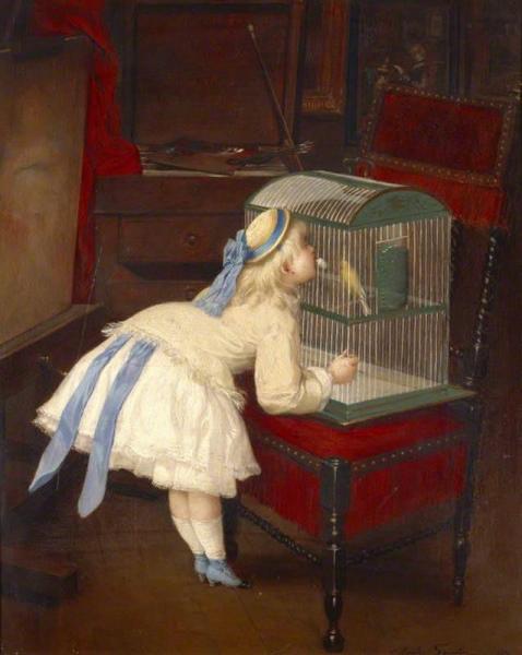 Fair Shares, 1870 by Jules Emile Saintin