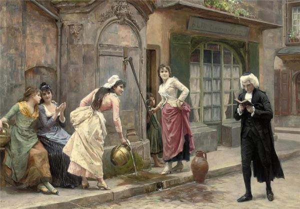 A Distraction From Studies by Jules Girardet
