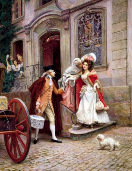 Start Of The Honeymoon by Jules Girardet